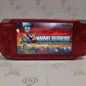 Sony PSP 3008 Slim 32 Gb Red