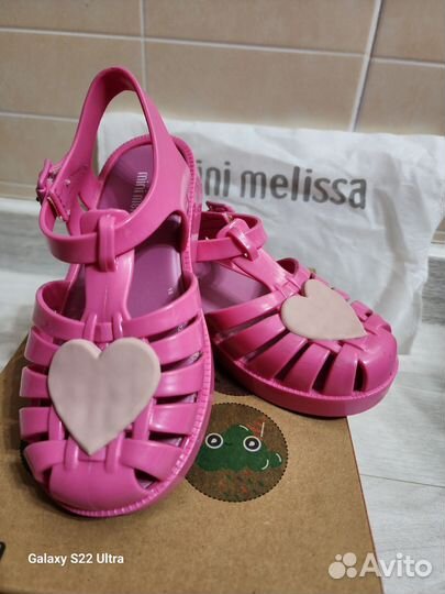 Сандалии босоножки для девочки mini melissa