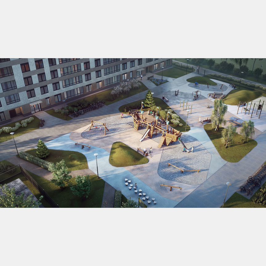Квартира-студия, 28,7 м², 3/16 эт.