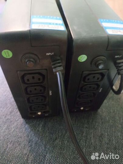 Ибп ippon back office 400, 2шт