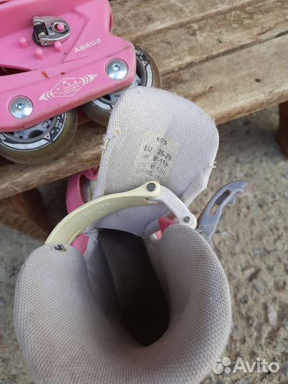 Роликовые коньки детские раздвижные
