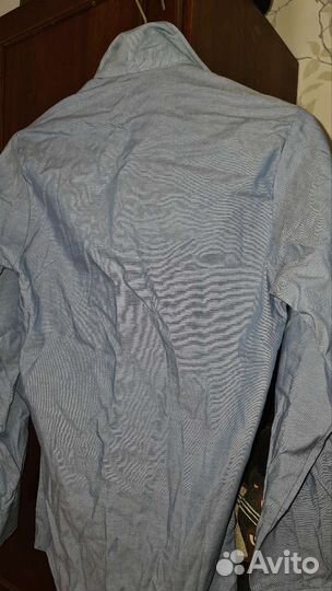 Рубашка из шабрэ USN США - 1987г