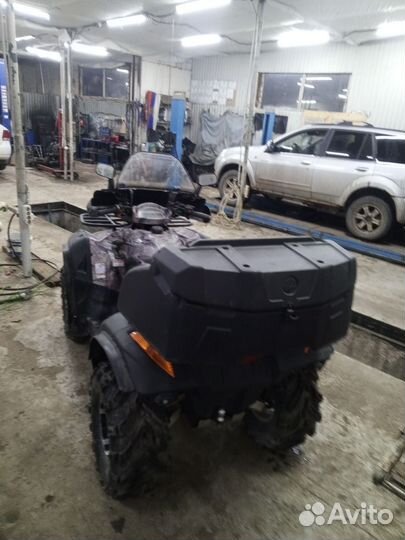 Квадроцикл cf Moto x6 инжектор