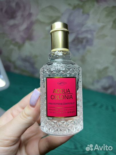 4711 acqua colonia pink pepper grapefruit