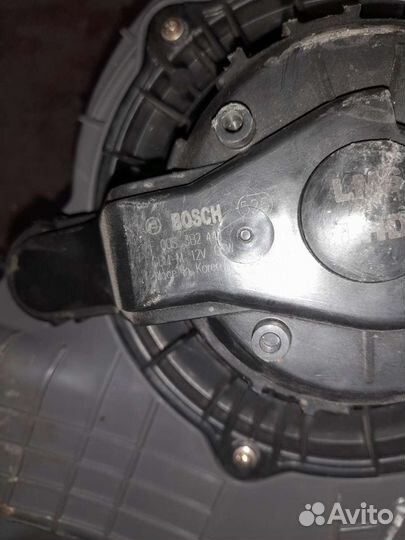 Моторчик печки кия