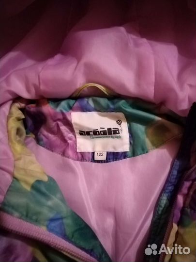 Куртка демисезонная для девочки 122