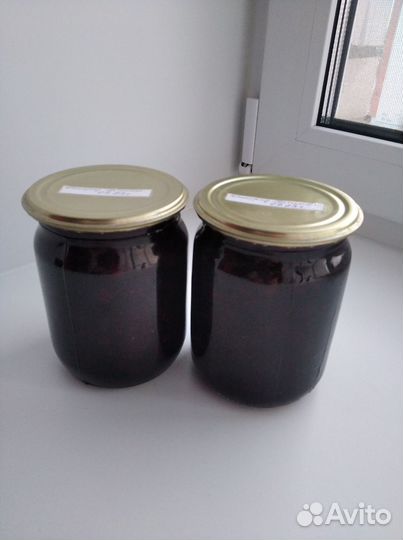 Стеклянные банки 0.5л с вареньем