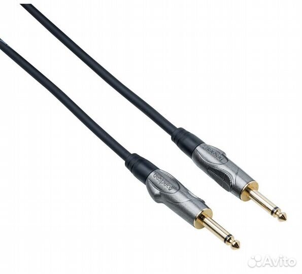 Кабель гитарный Bespeco TT600 6 m (прямой/прямой)