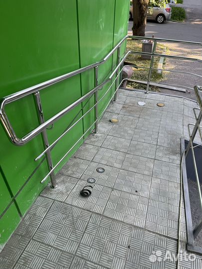 Перила из нержавеющей стали