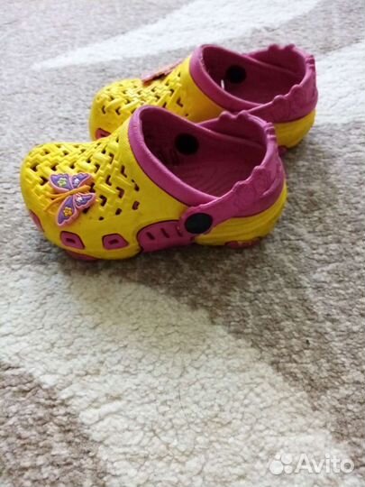 Сланцы детские crocs