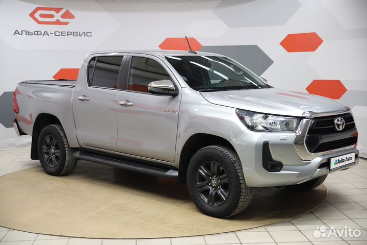 Toyota Hilux 2.8 AT, 2021, 169 000 км