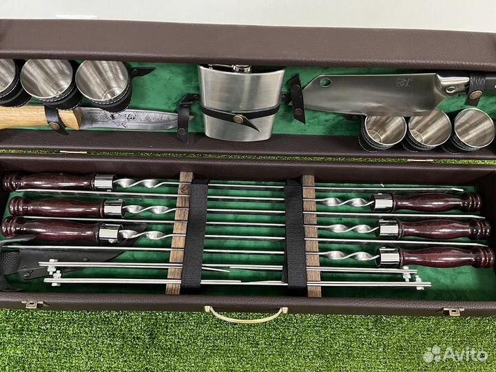 Подарочные шампура в кейсе