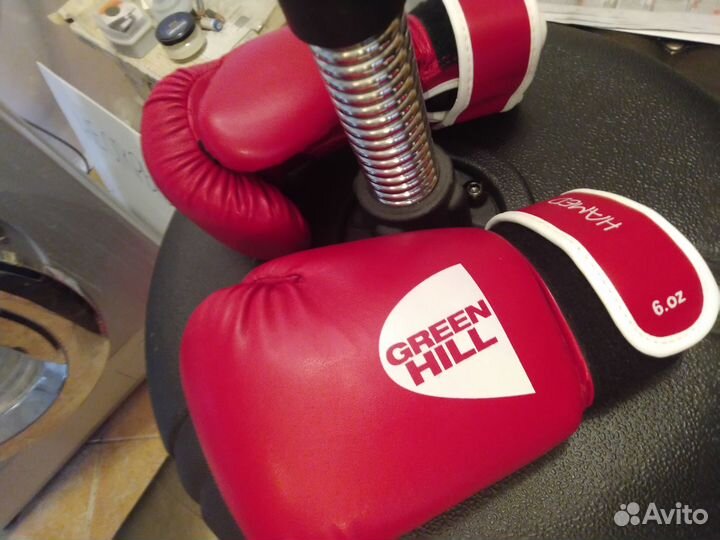 Груша напольная + боксерские green hill (новые)