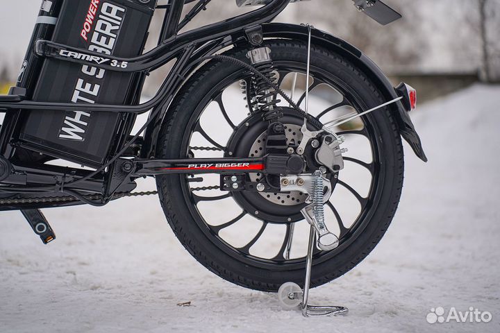 Электровелосипед white siberia camry 1200W