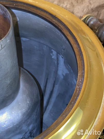 Царский угольный самовар