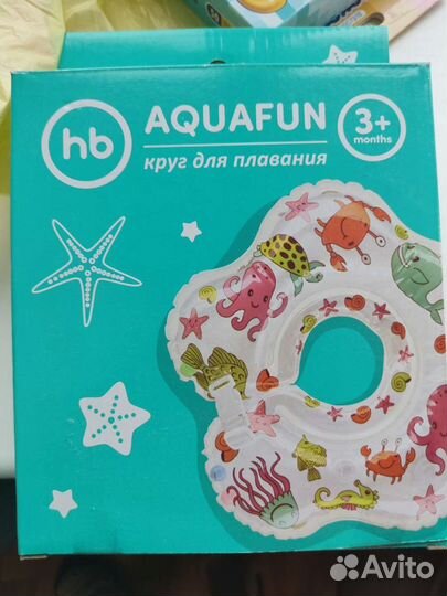 Круг на шею для купания happy baby