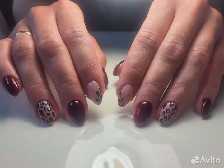 Маникюр гель лак