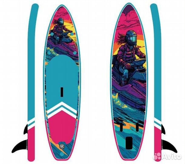 Сап каяк 2 в 1 сапборд sup доска Aloha 12'6