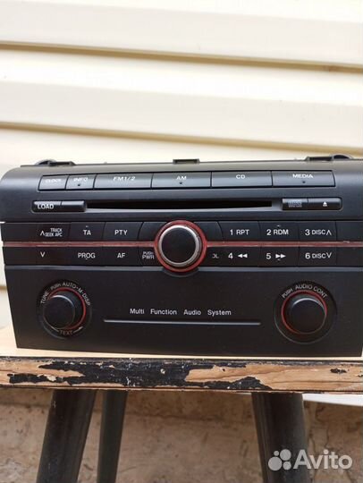 Автомагнитола штатная мазда 3