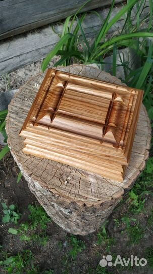 Шкатулка из дуба ручной работы