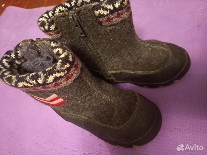 Сапоги детские валенки