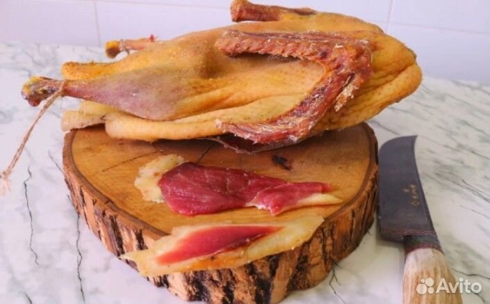 Гусь вяленый копчёный Утка Халяль