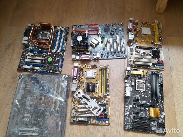 Материнские платы 775, AM2 plus