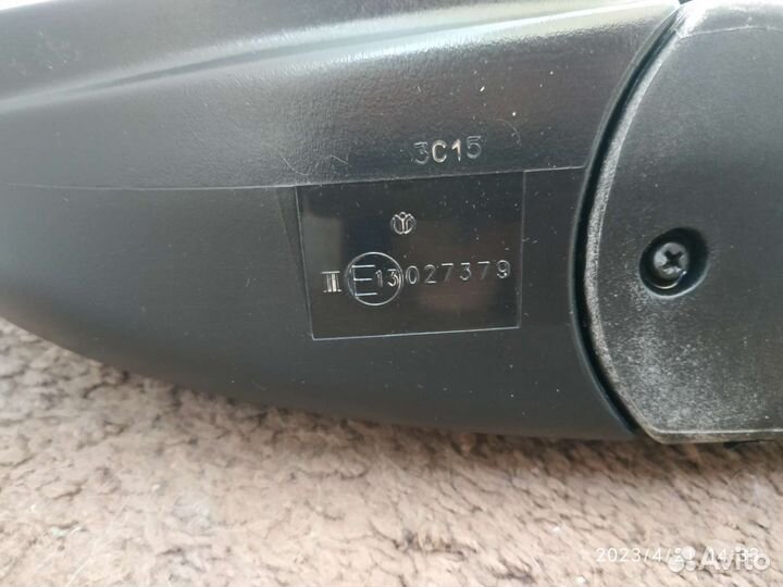 Зеркало левое chevrolet cruze