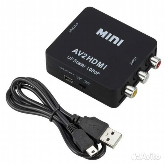 Конвертор AV-hdmi