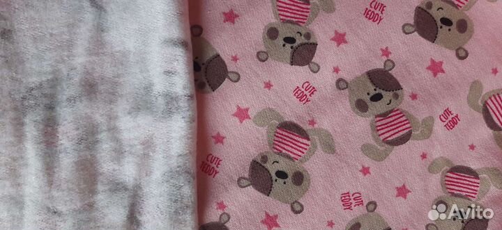 Ткань футер 2х нитка