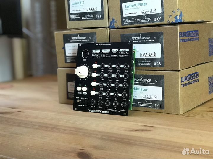 Vermona qMI 2 – Quad midi Interface в Наличии