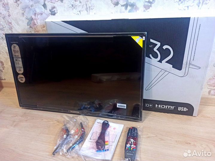 Телевизор Topdevice TD TV32BN02H BK 81 см