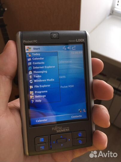 Кпк Fujitsu-Siemens Pocket Loox C550