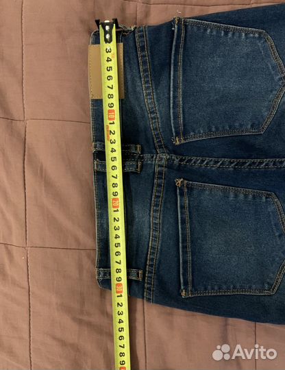 Джинсы skinny жеские синие 42 (XS)