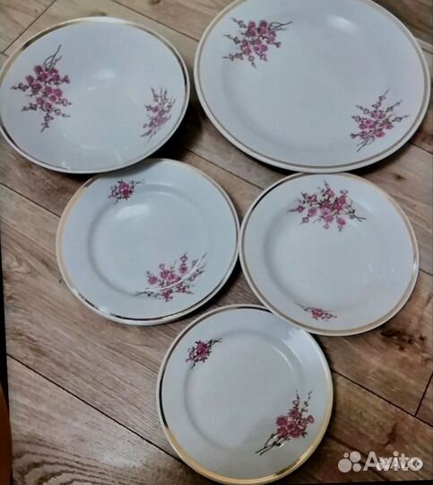 Бупродам набор тарелок 7шт СССР