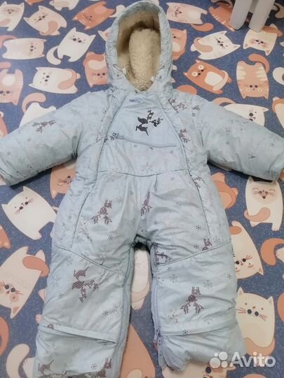 Зимний комбинезон конверт