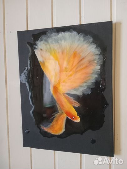 Интерьер картина Рыба