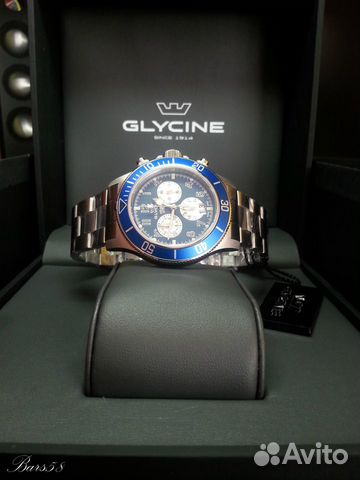 Швейцарские часы Glycine Combat SUB GL1004 / новые