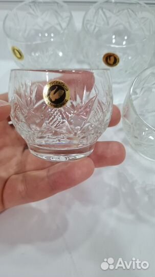 Хрустальные рюмки СССР новые