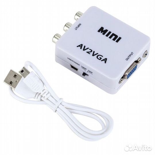 Переходник 3RCA - VGA, 51611