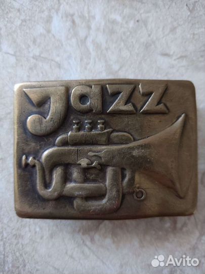 Пряжка для ремня латунь