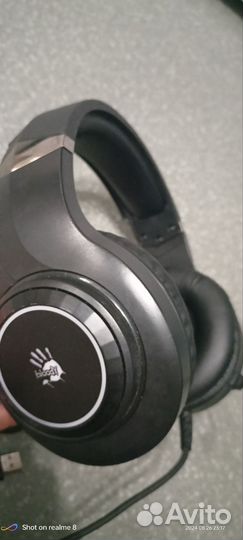 Игровые наушники с микрофоном новые