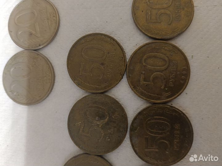 Разные монеты разные года