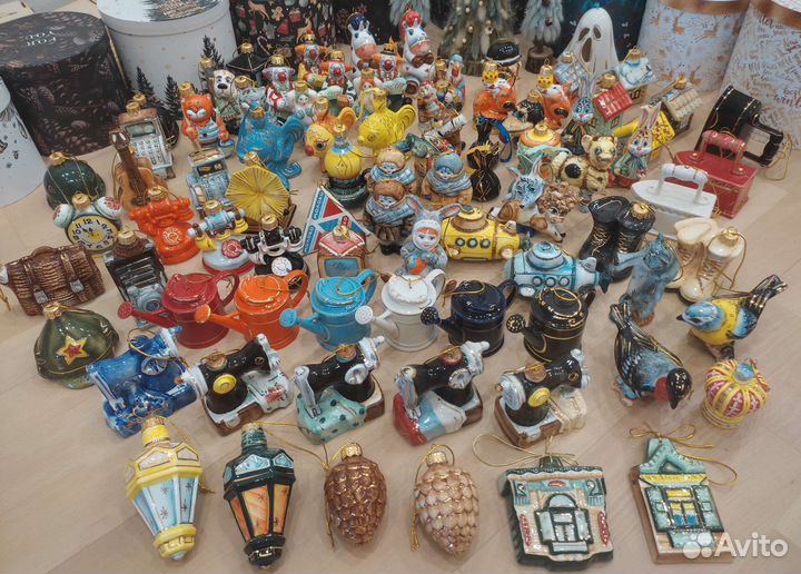 Лефортовский фарфор ёлочные игрушки