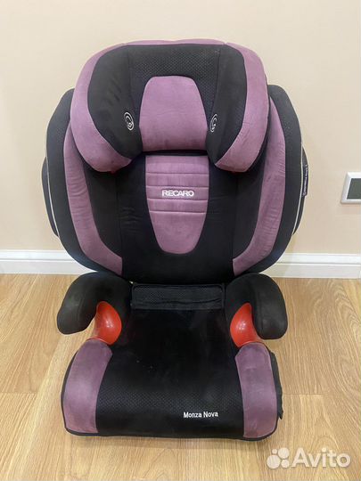 Детское автокресло recaro (15-36 кг)