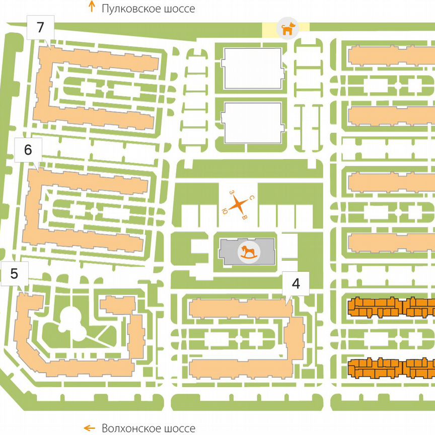 2-к. квартира, 52,6 м², 5/5 эт.