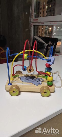 Игрушка развивающая лабиринт каталка