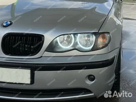 Решетки радиатора BMW 3 E46 рест SD M стиль черные