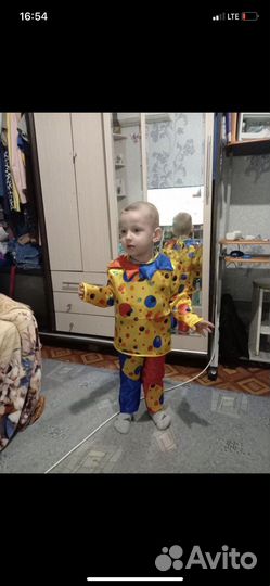 Костюм Петрушки 104