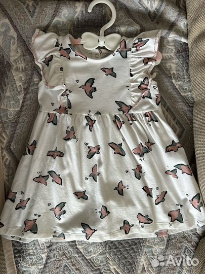 Платье для девочки 92